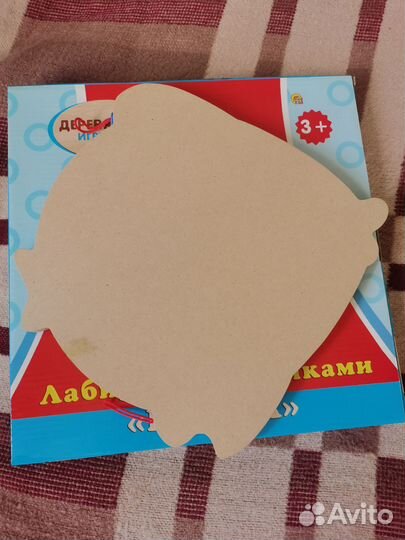 Игра Лабиринт с магнитными шариками Рыбка