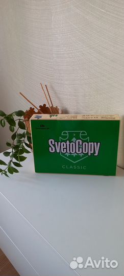 Бумага для принтера SvetoCopy A4 80г/кв.м 500 л