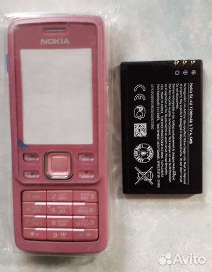 Корпус Nokia 6300,аккумуляторы BL-4U и BL-4CT