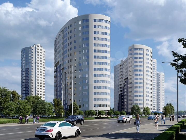 3-к. квартира, 80 м², 3/24 эт.