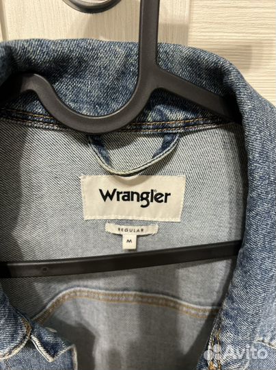 Джинсовая куртка wrangler