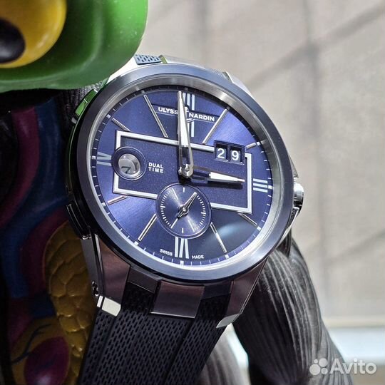 Часы Ulysse Nardin Blast Dual Time Blast 243-20-3/43 + подарок 1 год гарантии