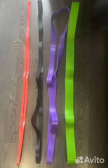 Резинки для фитнеса. Новые 4 штуки