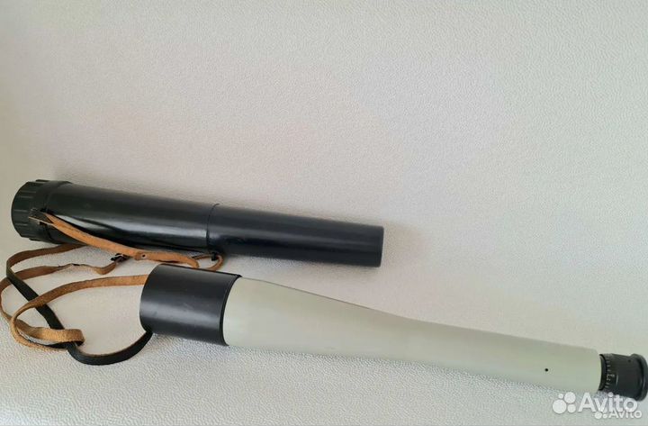 Зрительная труба Ззт 20х50 СССР 1979г (Бежевая)