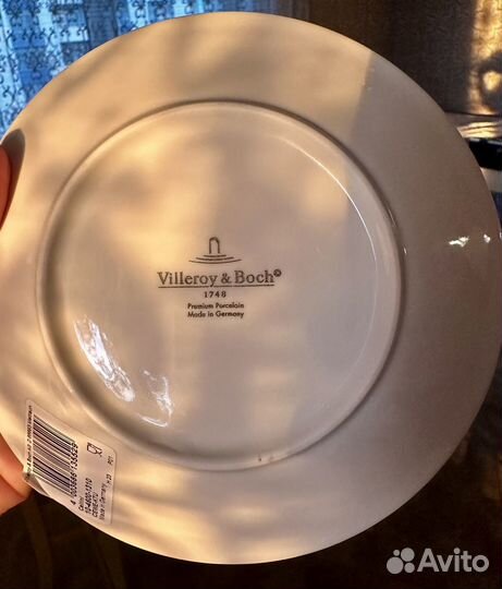 Чайные чашки с блюдцами villeroy&boch