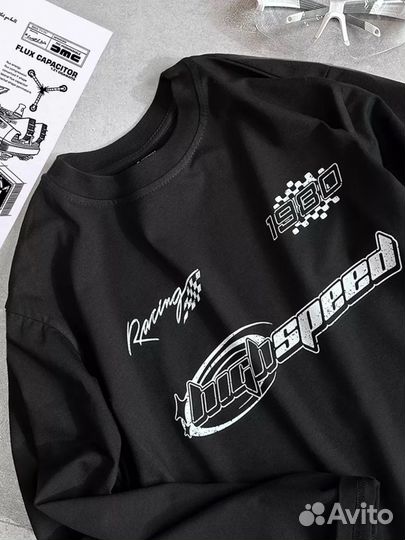 Лонгслив y2k jdm женский