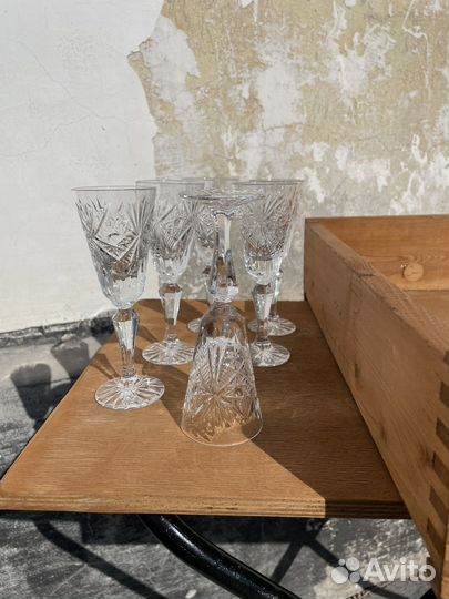 Хрустальные фужеры