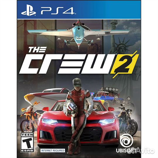 The crew 2 ps4 (диск)