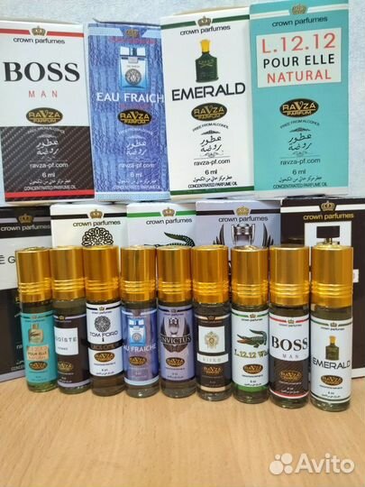 Арабские масляные духи Ravza 6мл