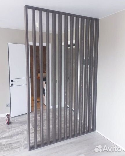 Реечные перегородки