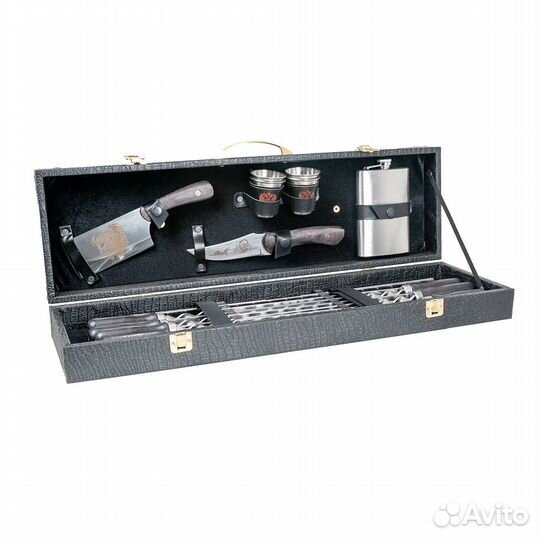 54391Шашлычный набор с шампурами №9/1