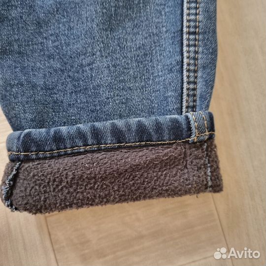 Джинсы утепленные детские