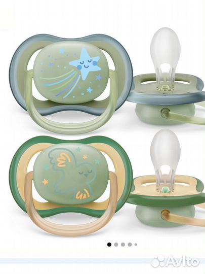 Пустышка avent 0 6