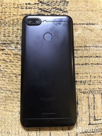 Телефон xiaomi redmi 6