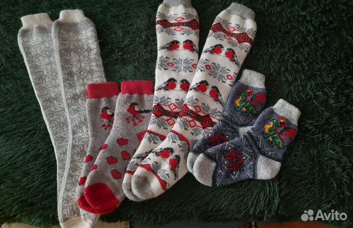 Носки теплые женские