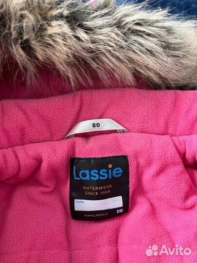 Зимний комбинезон для девочки 80-86 Lassie