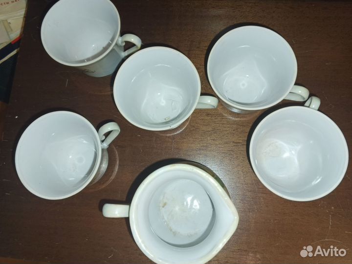 Кофейный сервиз на 5 персон