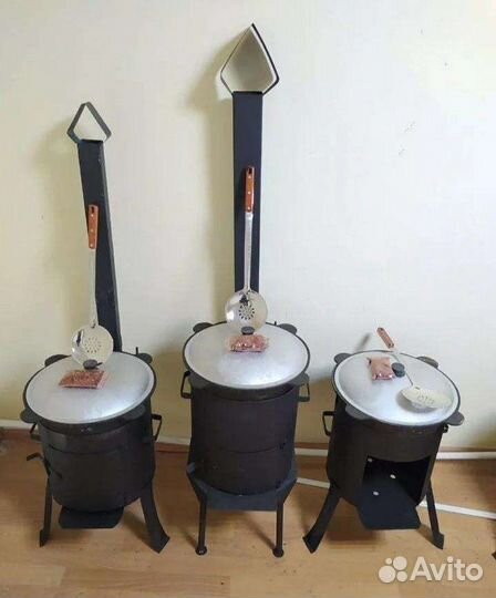 Узбекские казаны оригинал с клеймом