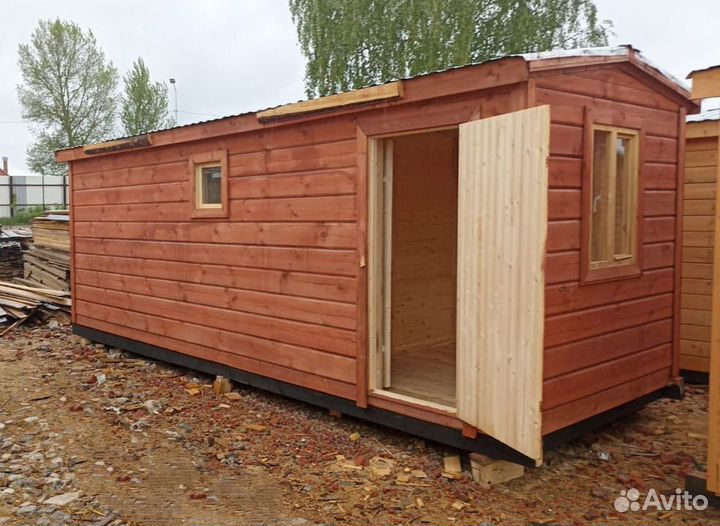 Мобильная баня улучшенная версия