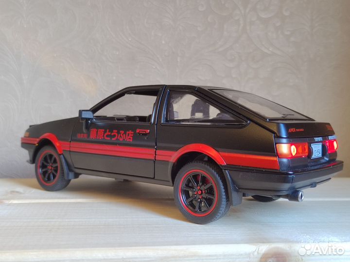 Модель Toyota AE86 Trueno 1:24