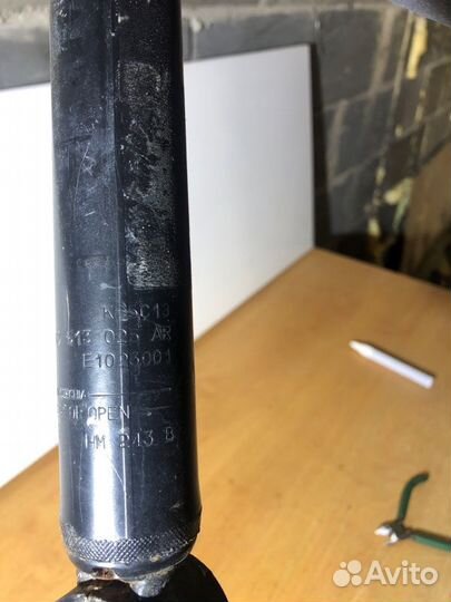 Амортизатор задний Fabia Polo Fox Ibiza Cordoba