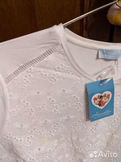 Блузка женская белая 56 размер
