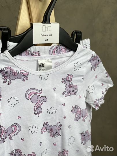 Пижама H&M для девочки