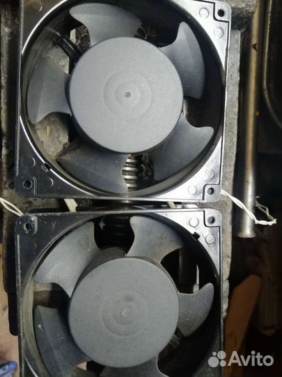 Вентилятор, морковка для дровокола