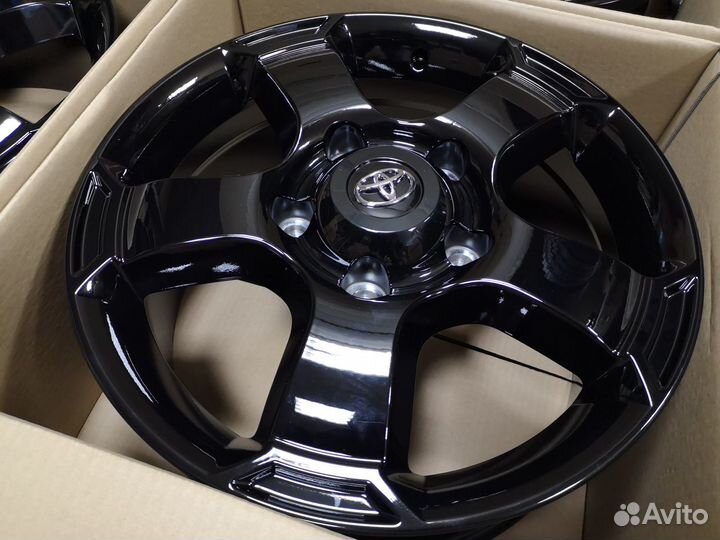 Диски Toyota LC200 r18 Black оригинал новые