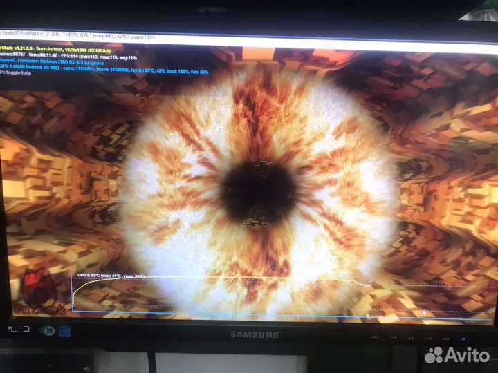 Видеокарта. AMD radeon RX 470 sapphire nitro 4 GB