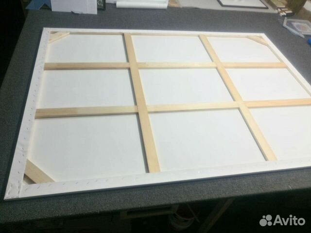 Холст натяжка подрамник