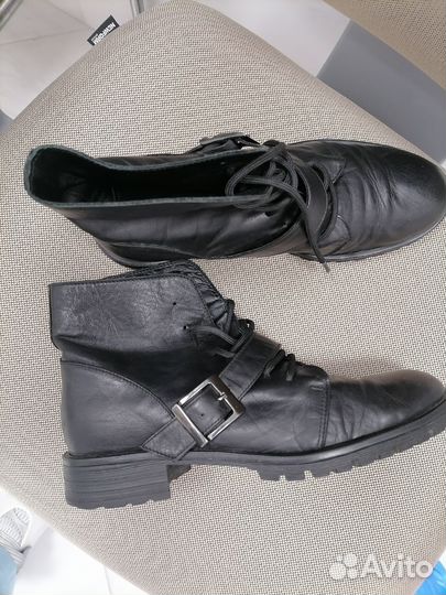 Ботинки женские кожа