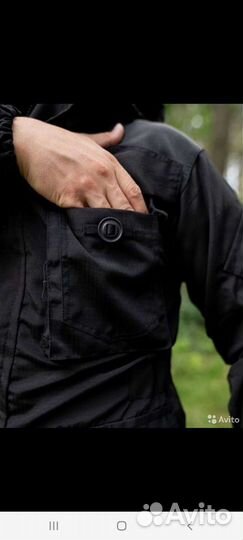 Костюм горка летний черный