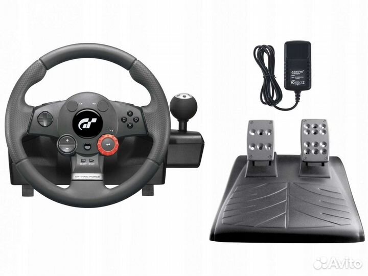 Игровой руль Logitech driving force gt