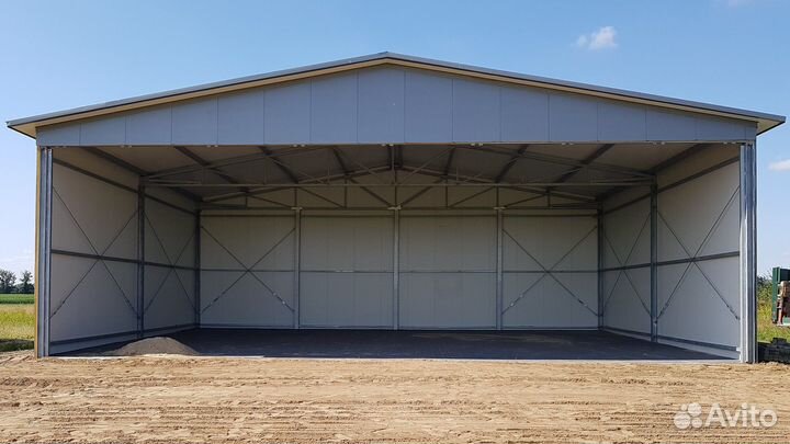 Быстровозводимый ангар