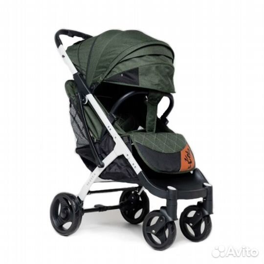 Коляска прогулочная YP-Keka белая рама Keka