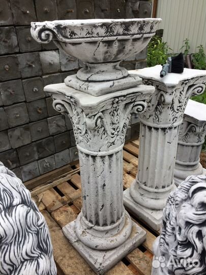 Вазон бетонный выс. 54 см