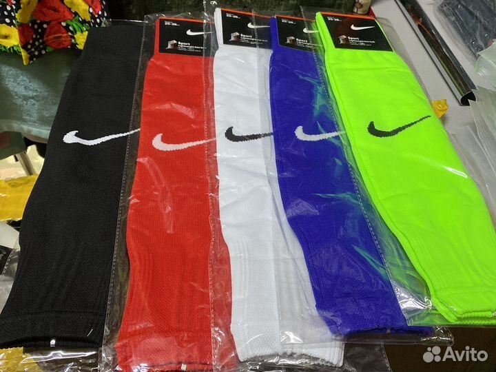 Гетры футбольные nike без носков