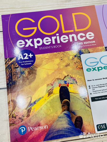 Gold experience A2+ учебн-рт-код доступа