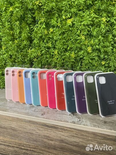 Чехол Silicone Case iPhone 11