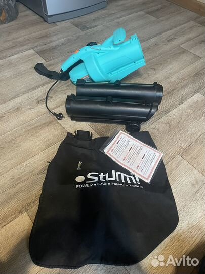 Садовый пылесос воздуходувка Sturm