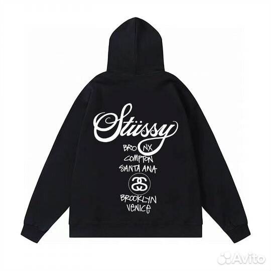 Худи stussy черное