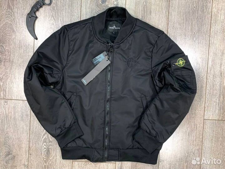 Бомбер мужской Stone Island 52 размер