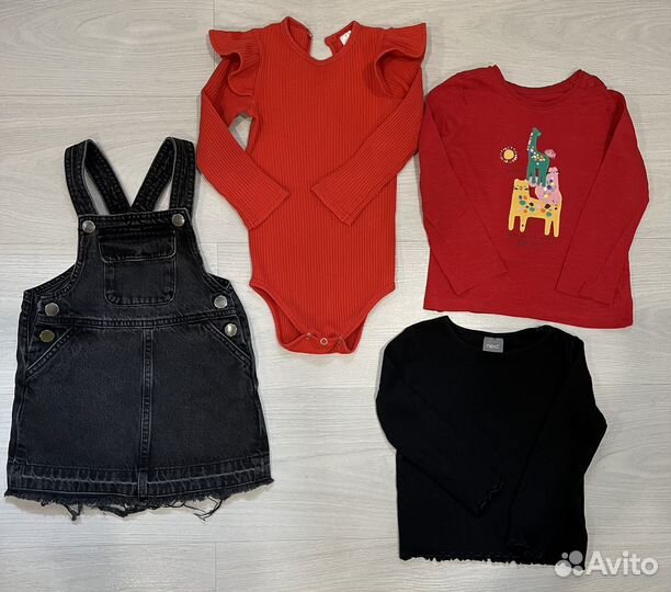 Детские вещи пакетом на девочку 86