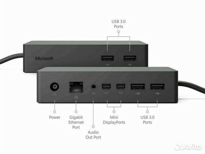 Microsoft Surface Dock 1 Расширение портов планшет