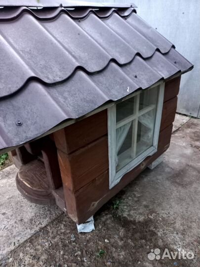 Будка для собаки утепленная