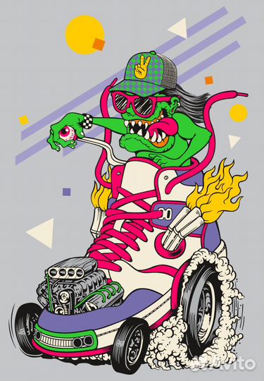 Шаблоны/макеты для печати на футболках и кружках