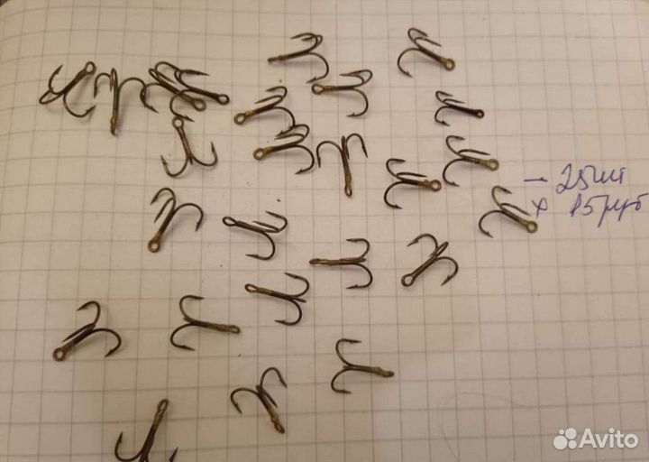 Рыболовные снасти СССР, крючки, мормышки