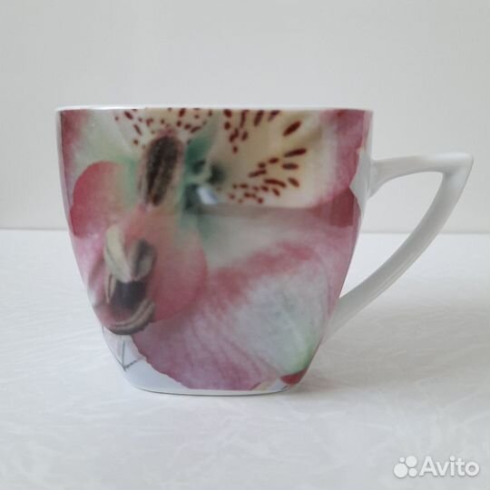 Чашка с блюдцем чайный набор