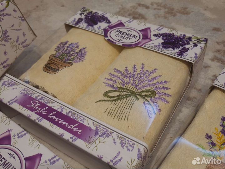 Вафельные полотенца кухонные набор